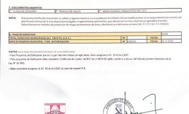 Parcela en Venta en Se Vende Parcela de 9.750 m2 en Chillán Viejo