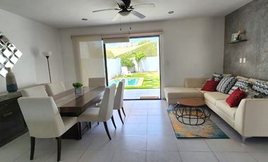 Casa en Renta Amueblada en Conkal con piscina