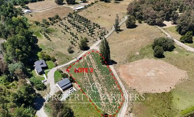 Parcela media Ha orilla Río Cruces