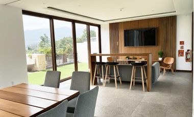 VENTA DEPARTAMENTO 2 DORMITORIOS CON JARDIN, CUMBAYA