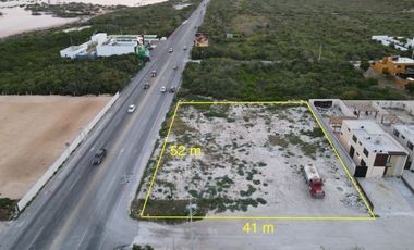 Venta de terreno ubicado en km10 de la carretera Chicxulub
