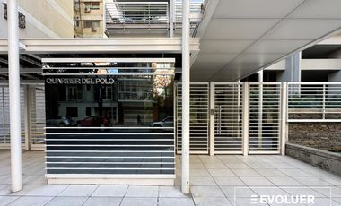Alquiler departamento 3 ambientes con cochera y baulera en Quartier Polo, Las Cañitas