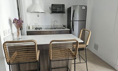 Departamento de 2 amb AMOBLADO, en alquiler  en Chateau del Palmar.