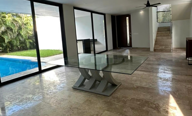 CASA EN RENTA EN YUCATÁN COUNTRY CLUB MÉRIDA