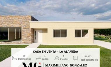 Proyecto casa en venta, 4 ambientes - La Alameda, Canning