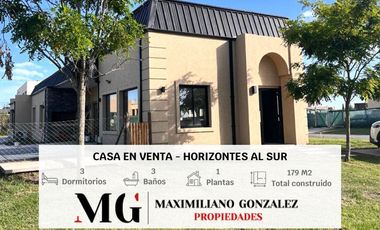 Casa en venta, 4 ambientes - Horizontes al Sur, Canning