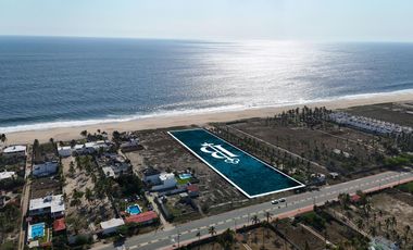 Terreno en  venta frente al mar en Guerrero