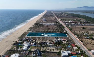 Terreno en  venta frente al mar en Guerrero