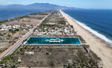 Terreno en  venta frente al mar en Guerrero