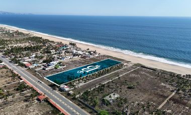 Terreno en  venta frente al mar en Guerrero