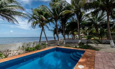 Casa en Venta frente al Mar, Puerto Morelos