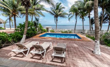 Casa en Venta frente al Mar, Puerto Morelos