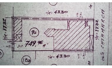 2 Lotes Zona Plaza Mitre 17.32x43.30 Mts.