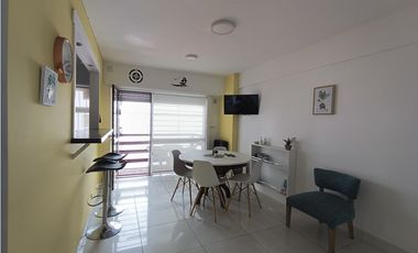 Departamento 2Amb.-Playa Grande, a 1 cuadra del MAR.