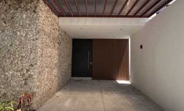 Casa de una planta en renta equipada en Mérida