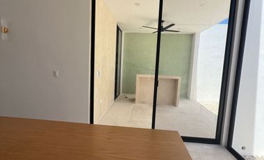 Casa de una planta en renta equipada en Mérida