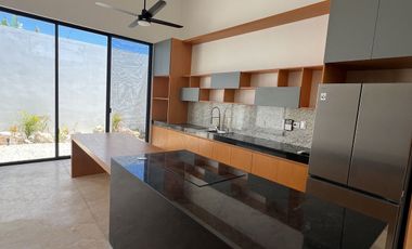 Casa de una planta en renta equipada en Mérida
