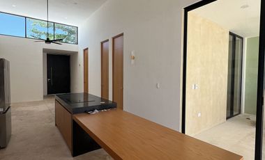 Casa de una planta en renta equipada en Mérida