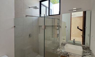Casa de una planta en renta equipada en Mérida