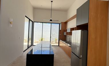 Casa de una planta en renta equipada en Mérida