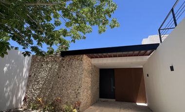 Casa de una planta en renta equipada en Mérida