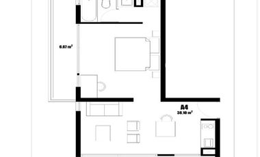 Departamento en Venta en Parque Brasil Av Bernardo Ohiggins
