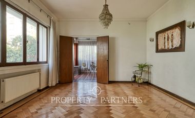 Venta casa con gran terreno, Ñuñoa