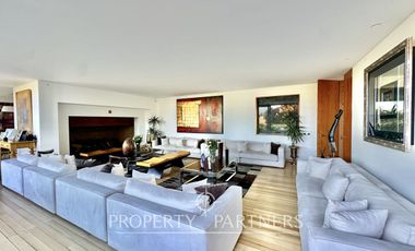 Fabulosa y exclusiva. Gran vista sobre Santiago