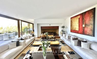 Fabulosa y exclusiva. Gran vista sobre Santiago