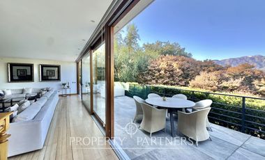 Fabulosa y exclusiva. Gran vista sobre Santiago