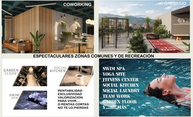 Venta apartamento Medellín poblado rentas cortas AIRBNB luxury OFERTA