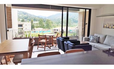 Vendo moderno y tranquilo apartamento en El Retiro unidad cerrada