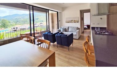 Vendo moderno y tranquilo apartamento en El Retiro unidad cerrada