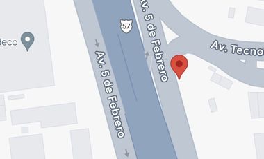 Terreno sobre Av. 5 de Febrero - Excelente ubicación