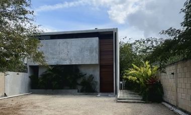 Casa tipo Loft AMUEBLADA Rodeada de Naturaleza en Komchén