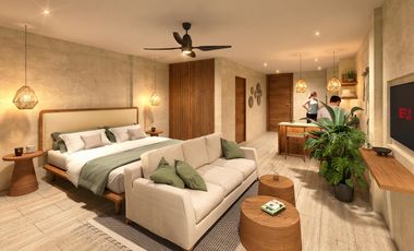Venta Departamento Tipo Estudio Mahahual / Frente al Mar / Jacuzzi Privado