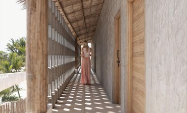 DEPARTAMENTO GARDEN 1 RECAMARA   LIVING / BEACH FRONT / PREVENTA / BUCEO/ PLUSVALIA1