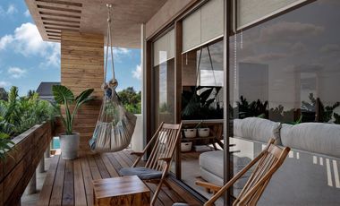 Departamento de 2 habitaciones de entrega inmediata a pasos del mar en Holbox