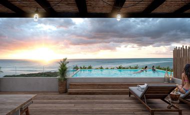Departamento de 2 habitaciones de entrega inmediata a pasos del mar en Holbox