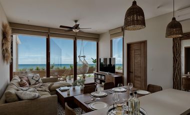 Departamento de 2 habitaciones de entrega inmediata a pasos del mar en Holbox