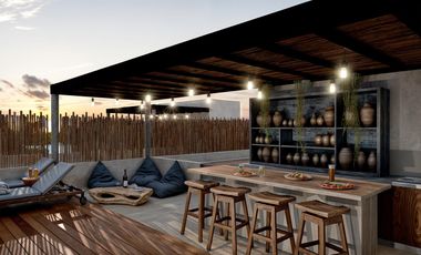 Departamento de 2 habitaciones de entrega inmediata a pasos del mar en Holbox