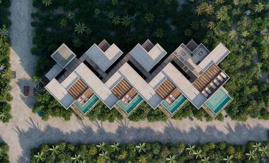 Departamento de 2 habitaciones de entrega inmediata a pasos del mar en Holbox
