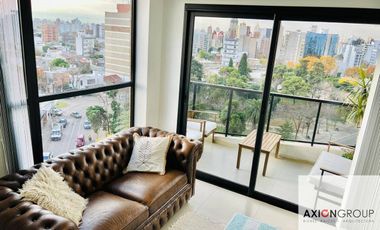 19 y 44-Pza Azcuénaga-Semipiso de categoría amoblado en alquiler