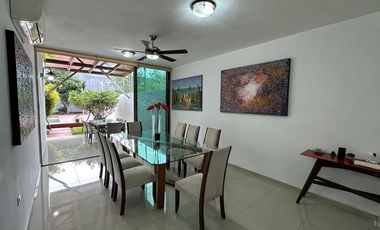 CASA EN VENTA EN MERIDA, EQUIPADA EN CHOLUL