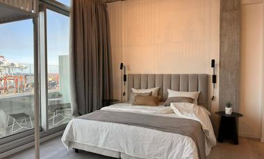 Excelente loft amoblado con cochera y vista al rio! Distrito Quartier, Retiro.