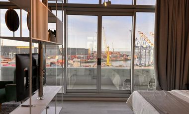 Excelente loft amoblado con cochera y vista al rio! Distrito Quartier, Retiro.