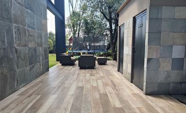 ESPECTACULAR CASA EN CERRADA A LA VENTA O RENTA EN BOSQUES DE LAS LOMAS (V)