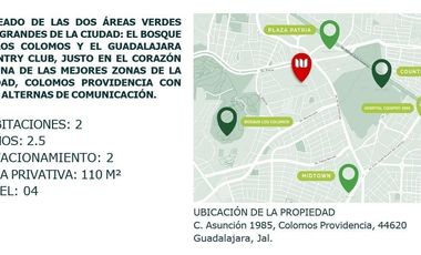 DEPARTAMENTO EN RENTA EN COLOMOS PROVIDENCIA