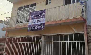CASA EN VENTA EN GAVIOTAS NORTE VILLAHERMOSA TABASCO