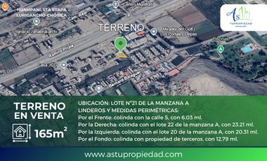 VENTA TERRENO URBANIZACION SOL DE HUAMPANI - LURIGANCHO CHOSICA
